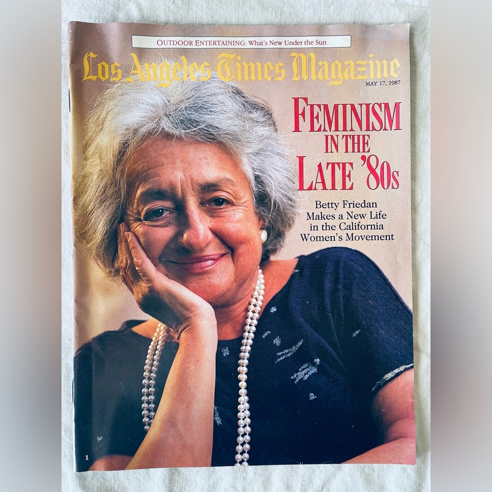 LA Times Magazine May 17 1987 Feminism Art History Getty